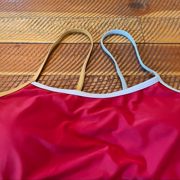 Women’s Nani Amara Shaka Bralette Red Size Large - Picture 3 of 7